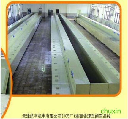 Linia produkcyjna Tianjin Aviation 105 Plant Multi-plating Bell Surface Treatment