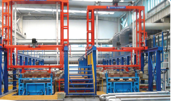Hydrauliczna linia do twardego chromowania Automatyczna kontrola PLC