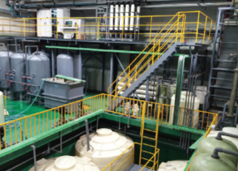 Wisząca linia produkcyjna galwanizacji galwanicznej OEM Oczyszczalnia ścieków