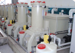 Automatyczne dozowanie filtra pętli Używany do zasilania elektrowni, wody do pieca, cyrkulacyjnej wody chłodzącej i przemysłu