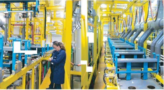 Automatyczna linia do produkcji twardego chromu galwanicznego do pierścienia tłokowego Meksyku Linia do powlekania biegunów amortyzacyjnych